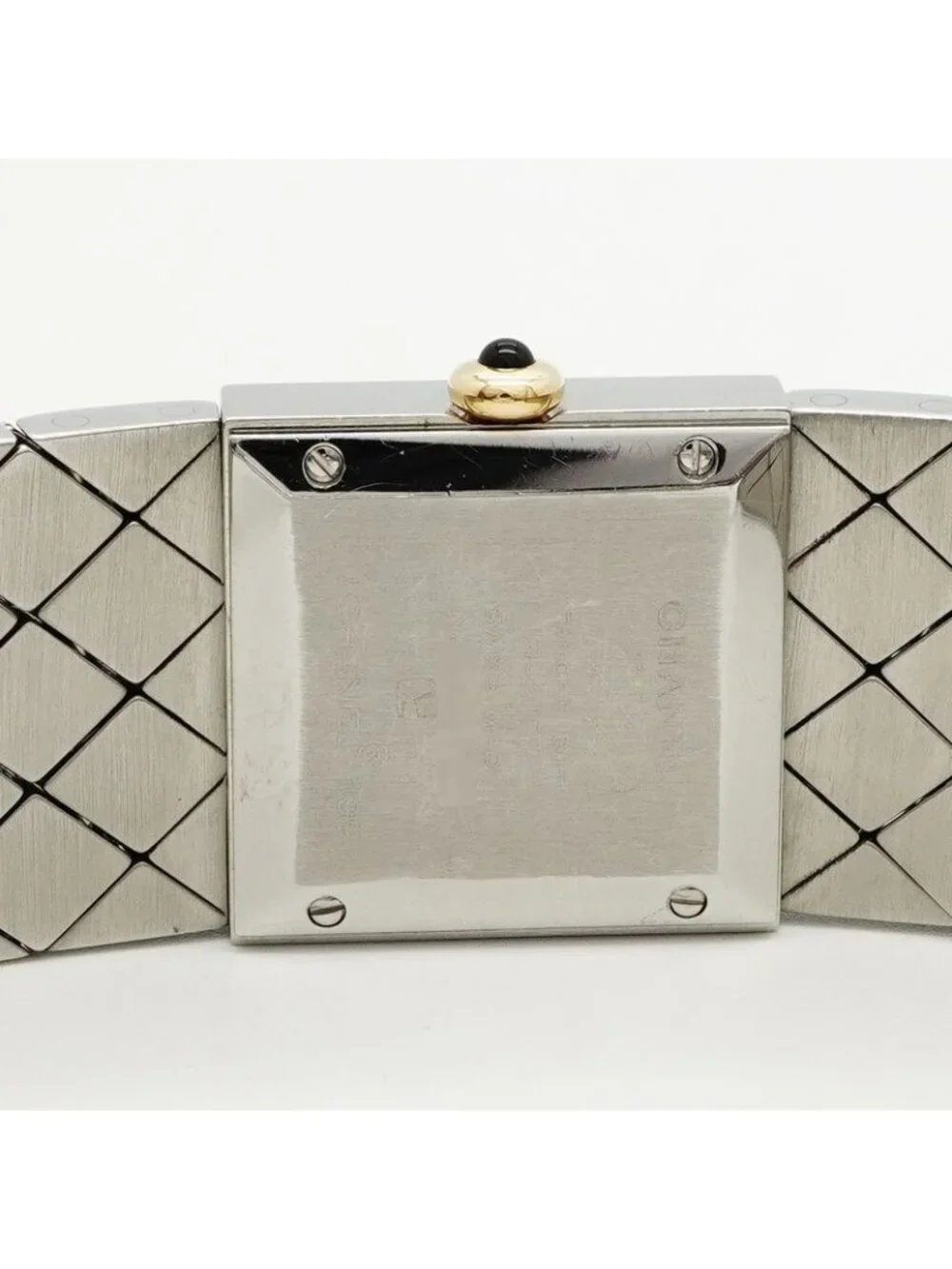 Chanel Quilted Black Dial Watch - Picture 5 of 9